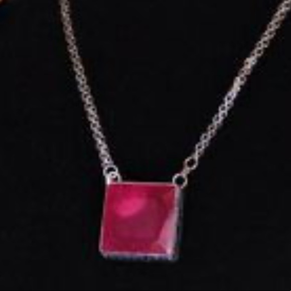 18” Tumbled and semi precious stones set in silver, on choice. - Picture 7 of 8